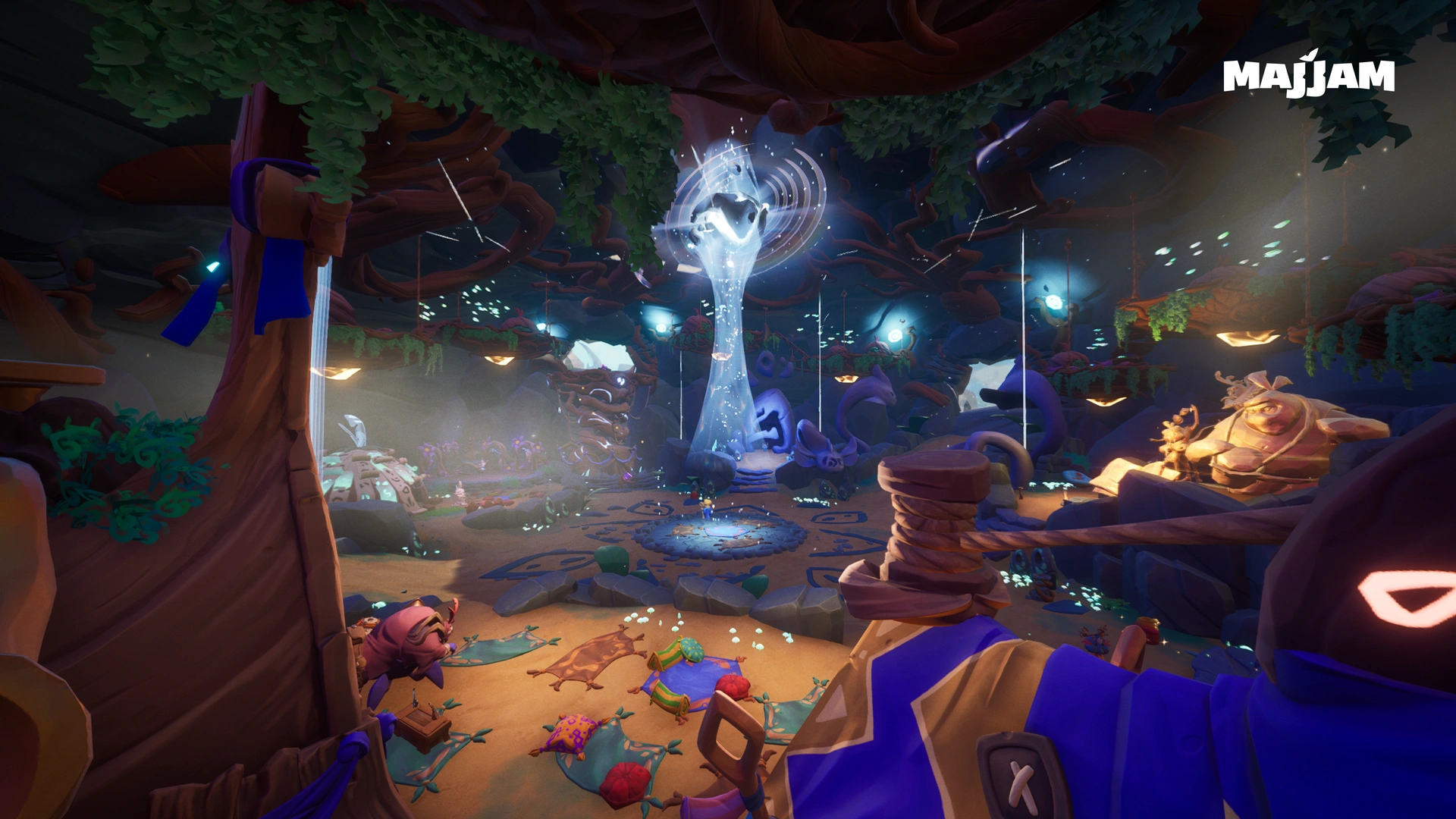 The Agora beneath the great Tree