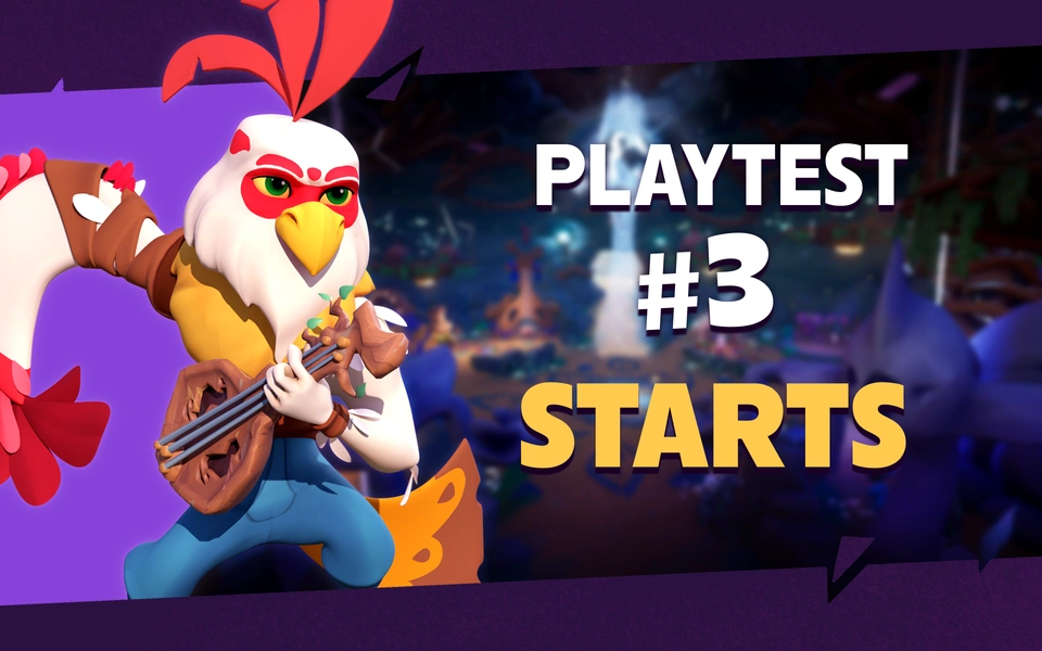 Playtest 3 has officially begun